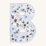 Floral Garland-Periwinkle