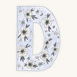 Floral Garland-Periwinkle