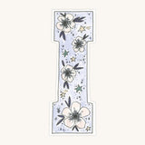 Floral Garland-Periwinkle