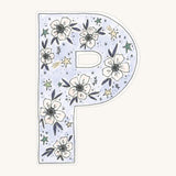 Floral Garland-Periwinkle