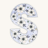 Floral Garland-Periwinkle