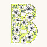 Floral Garland-Citron