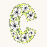 Floral Garland-Citron