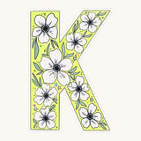 Floral Garland-Citron