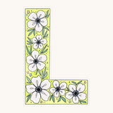 Floral Garland-Citron
