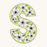 Floral Garland-Citron