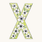 Floral Garland-Citron