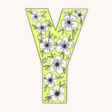 Floral Garland-Citron