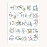 Classic Alphabet Poster