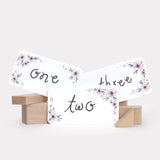 Floral Milestone Card- Peony