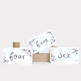 Floral Milestone Card- Peony