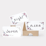 Floral Milestone Card- Peony