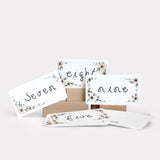 Floral Milestone Card- Petal