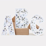 Floral Garland-Periwinkle