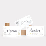 Playful Milestone Card- Sand