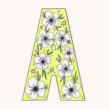 Floral Garland-Citron