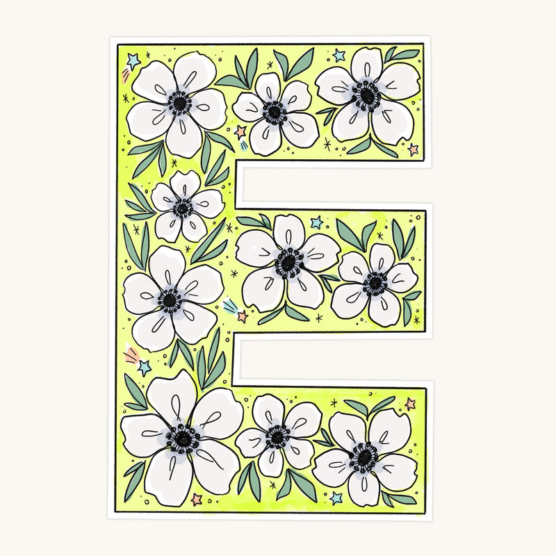Floral Garland-Citron