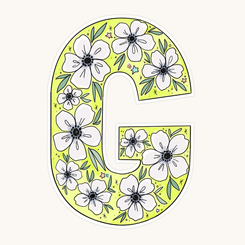 Floral Garland-Citron