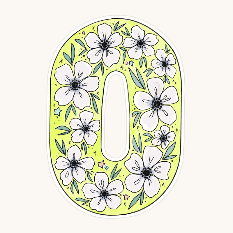Floral Garland-Citron