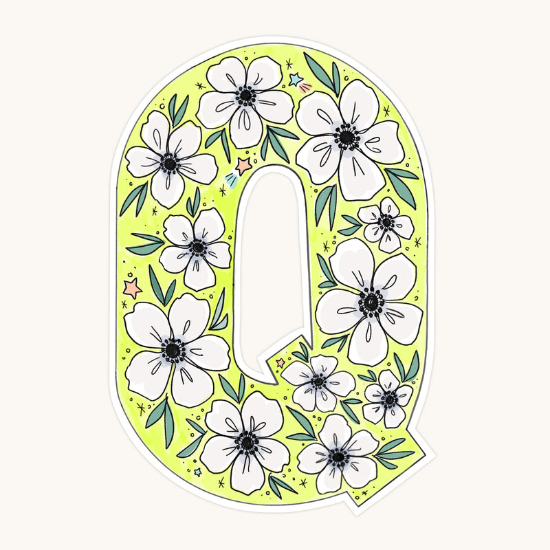 Floral Garland-Citron