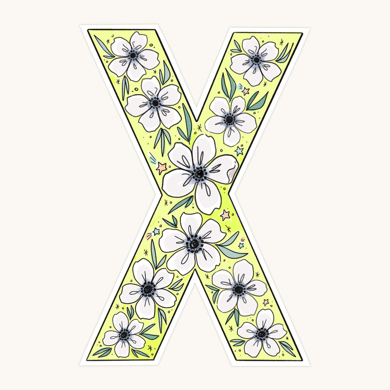 Floral Garland-Citron