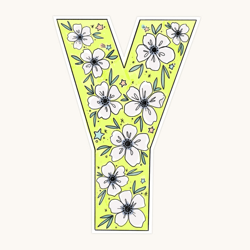 Floral Garland-Citron