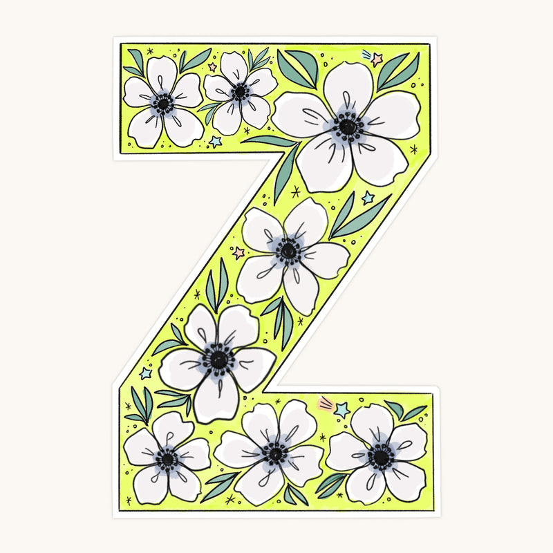 Floral Garland-Citron