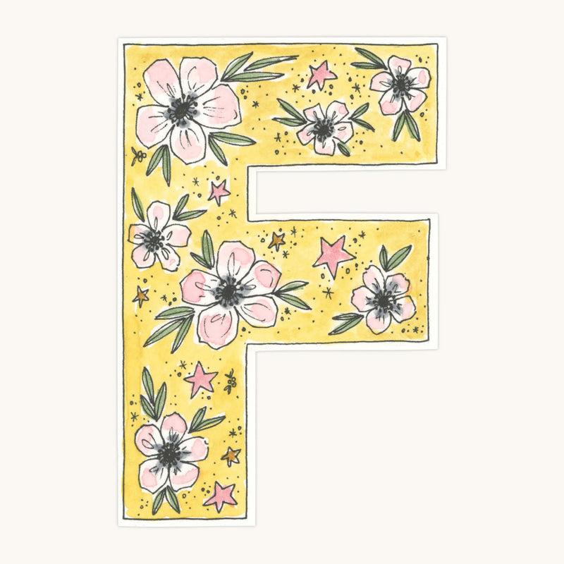 Floral Garland-Saffron
