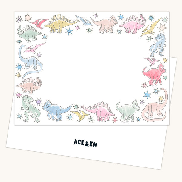 Dino Stationery Set