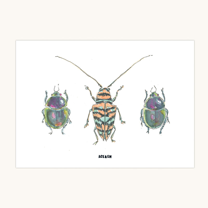 Bug Trio Poster