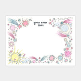 Personalized Stationery- Celestial Rose