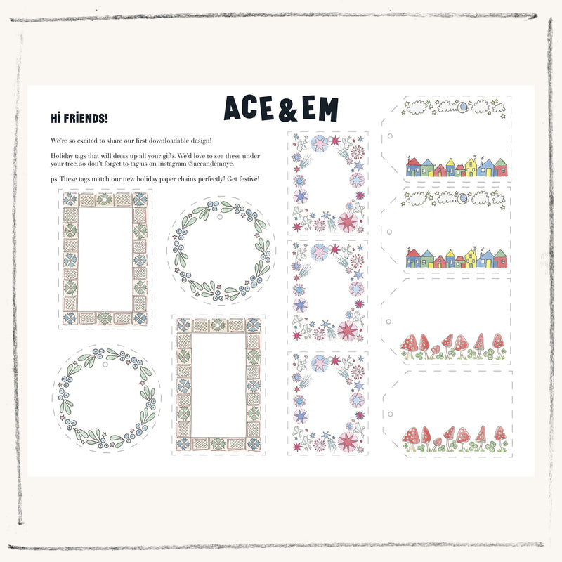 Holiday Gift Tags (download)