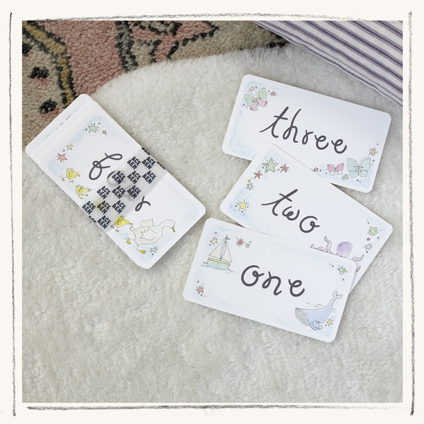 Playful Milestone Card- Sky