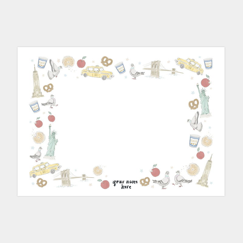 Personalized Stationery-New York