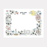 Personalized Stationery- Playful Coral