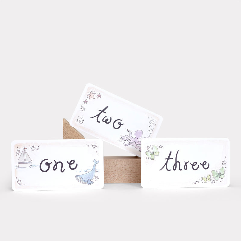 Playful Milestone Card- Sand