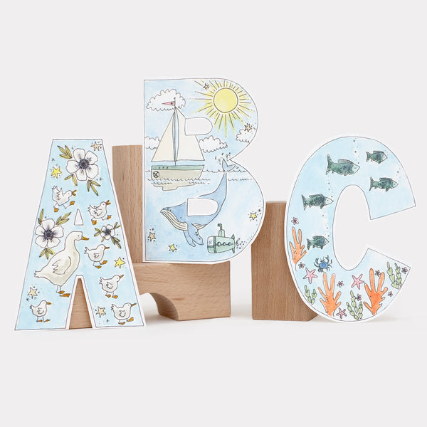 Playful Garland-Sky