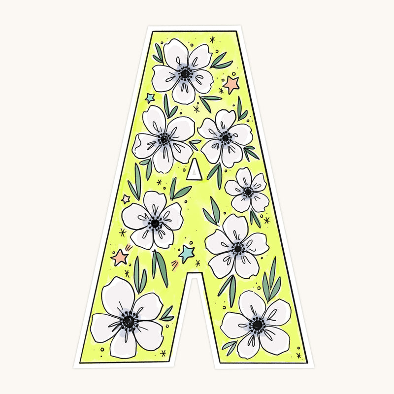 Floral Garland-Citron